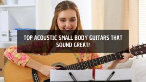 acoustic small body guitar